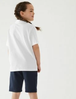 M&S Collection Polo-shirts 3pk Unisex Pure Cotton School Polo Shirts (2-16 Yrs) 5 M&S Collection Polo-shirts 3pk Unisex Pure Cotton School Polo Shirts (2-16 Yrs) -Cheap School Uniform Store SD 04 T76 2051 Z0 X EC 2