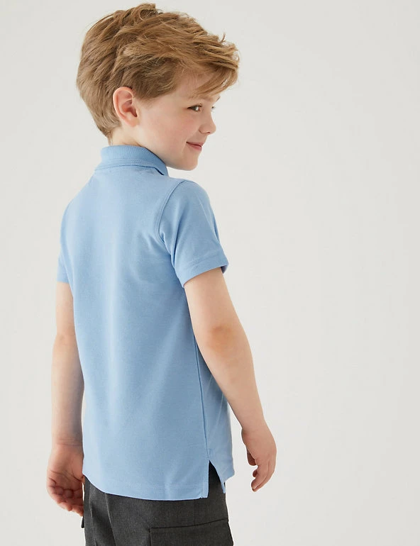 2pk Boys' Slim Fit School Polo Shirts (2-16 Yrs) M&S Collection Polo-shirts 2pk Boys' Slim Fit School Polo Shirts (2-16 Yrs) -Cheap School Uniform Store SD 04 T76 2055 E0 X EC 2