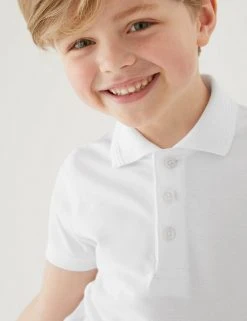 M&S Collection Polo-shirts 2pk Boys' Slim Fit School Polo Shirts (2-16 Yrs) 4 M&S Collection Polo-shirts 2pk Boys' Slim Fit School Polo Shirts (2-16 Yrs) -Cheap School Uniform Store SD 04 T76 2055 Z0 X EC 1