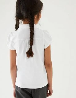 M&S Collection Polo-shirts 2pk Girls' Cotton Regular Fit School Polo Shirts (2-18 Yrs) 5 M&S Collection Polo-shirts 2pk Girls' Cotton Regular Fit School Polo Shirts (2-18 Yrs) -Cheap School Uniform Store SD 04 T76 2057 Z0 X EC 2