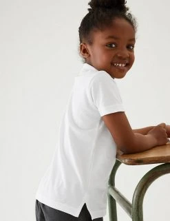 M&S Collection Polo-shirts 2pk Girls' Slim Fit School Polo Shirts (2-16 Yrs) 15 M&S Collection Polo-shirts 2pk Girls' Slim Fit School Polo Shirts (2-16 Yrs) -Cheap School Uniform Store SD 04 T76 2058 Z0 X EC 2