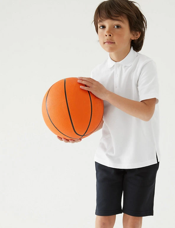 2 Pack Unisex Skin Kind™ School Polo Shirts (2-16 Yrs) M&S Collection Polo-shirts 2 Pack Unisex Skin Kind™ School Polo Shirts (2-16 Yrs) -Cheap School Uniform Store SD 04 T76 2066S Z0 X EC 1