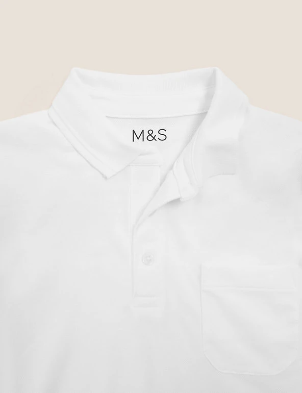 2pk Unisex Easy Dressing School Polo Shirts M&S Collection Polo-shirts 2pk Unisex Easy Dressing School Polo Shirts -Cheap School Uniform Store SD 04 T76 2081 Z0 X EC 3