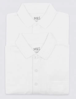 M&S Collection Polo-shirts 2pk Unisex Easy Dressing School Polo Shirts 8 M&S Collection Polo-shirts 2pk Unisex Easy Dressing School Polo Shirts -Cheap School Uniform Store SD 04 T76 2081 Z0 X EC 7