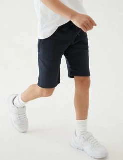 M&S Collection 2pk Unisex Sport School Shorts (2-16 Yrs) -Cheap School Uniform Store SD 04 T76 2400 F0 X EC 3