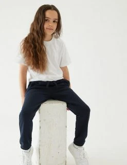 M&S Collection Trousers 2pk Unisex Regular Fit School Joggers (2-16 Yrs) 4 M&S Collection Trousers 2pk Unisex Regular Fit School Joggers (2-16 Yrs) -Cheap School Uniform Store SD 04 T76 2401 F0 X EC 1