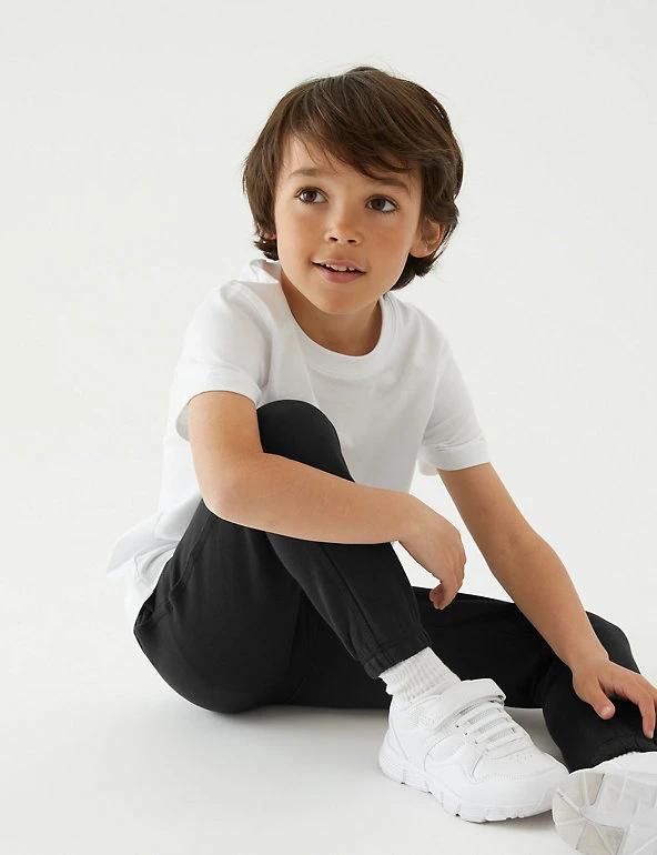 2pk Unisex Regular Fit School Joggers (2-16 Yrs) M&S Collection Trousers 2pk Unisex Regular Fit School Joggers (2-16 Yrs) -Cheap School Uniform Store SD 04 T76 2401 Y0 X EC 1