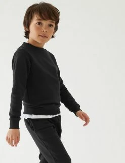 GOODMOVE Jumpers Unisex Regular Fit School Sweatshirt (3-16 Yrs) 20 GOODMOVE Jumpers Unisex Regular Fit School Sweatshirt (3-16 Yrs) -Cheap School Uniform Store SD 04 T76 2402 Y0 X EC 2