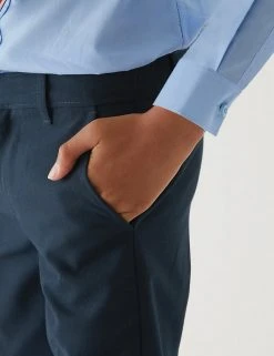 M&S Collection 2pk Boys' Regular Leg School Trousers (2-18 Yrs) -Cheap School Uniform Store SD 04 T76 3632 F0 X EC 4