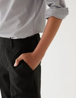 M&S Collection 2pk Boys' Easy Dressing School Trousers (3-18 Yrs) 25 M&S Collection 2pk Boys' Easy Dressing School Trousers (3-18 Yrs) -Cheap School Uniform Store SD 04 T76 3635 Y0 X EC 4