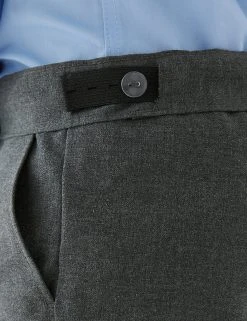 M&S Collection 2pk Boys' Slim Leg Plus Fit School Trousers (2-18 Yrs) -Cheap School Uniform Store SD 04 T76 3643P T0 X EC 3