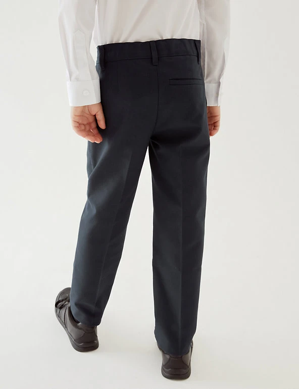 Boys' 2pk Slim Leg School Trousers (2-18 Yrs) M&S Collection Boys' 2pk Slim Leg School Trousers (2-18 Yrs) -Cheap School Uniform Store SD 04 T76 3643 F0 X EC 2