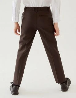 M&S Collection Boys' 2pk Slim Leg School Trousers (2-18 Yrs) 23 M&S Collection Boys' 2pk Slim Leg School Trousers (2-18 Yrs) -Cheap School Uniform Store SD 04 T76 3643 N0 X EC 2
