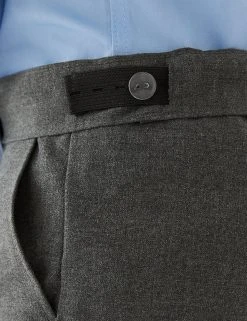 M&S Collection Boys' 2pk Slim Leg School Trousers (2-18 Yrs) 12 M&S Collection Boys' 2pk Slim Leg School Trousers (2-18 Yrs) -Cheap School Uniform Store SD 04 T76 3643 T0 X EC 3