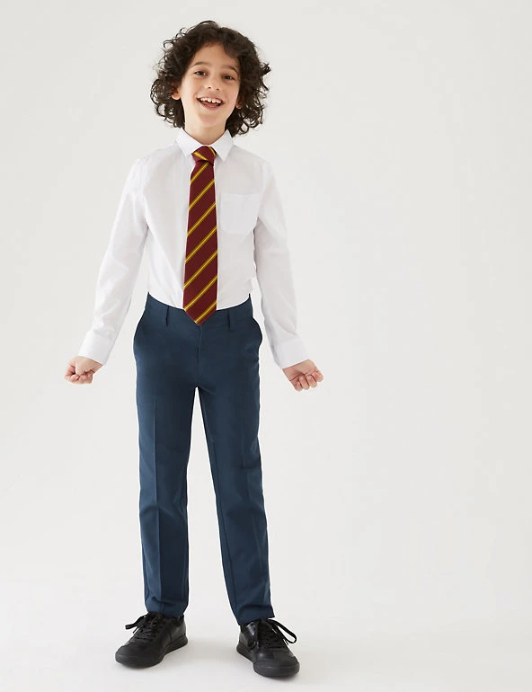 Boys' 2pk Skinny Leg School Trousers (2-18 Yrs) M&S Collection Boys' 2pk Skinny Leg School Trousers (2-18 Yrs) -Cheap School Uniform Store SD 04 T76 3644 F0 X EC 0