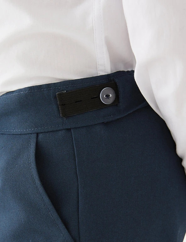 Boys' 2pk Skinny Leg School Trousers (2-18 Yrs) M&S Collection Boys' 2pk Skinny Leg School Trousers (2-18 Yrs) -Cheap School Uniform Store SD 04 T76 3644 F0 X EC 3