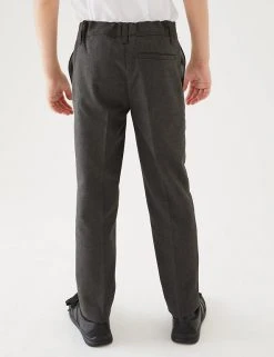 M&S Collection Boys' 2pk Skinny Leg School Trousers (2-18 Yrs) 16 M&S Collection Boys' 2pk Skinny Leg School Trousers (2-18 Yrs) -Cheap School Uniform Store SD 04 T76 3644 T0 X EC 2