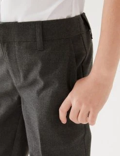 M&S Collection Boys' 2pk Skinny Leg School Trousers (2-18 Yrs) 18 M&S Collection Boys' 2pk Skinny Leg School Trousers (2-18 Yrs) -Cheap School Uniform Store SD 04 T76 3644 T0 X EC 4