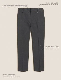M&S Collection Boys' 2pk Skinny Leg School Trousers (2-18 Yrs) 14 M&S Collection Boys' 2pk Skinny Leg School Trousers (2-18 Yrs) -Cheap School Uniform Store SD 04 T76 3644 T0 X EC 90