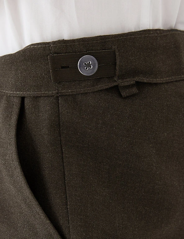 Boys' 2pk Skinny Leg School Trousers (2-18 Yrs) M&S Collection Boys' 2pk Skinny Leg School Trousers (2-18 Yrs) -Cheap School Uniform Store SD 04 T76 3644 VP X EC 3