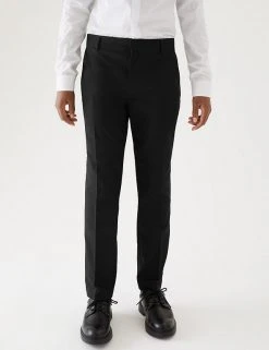 M&S Collection Boys' 2pk Skinny Leg School Trousers (2-18 Yrs) 4 M&S Collection Boys' 2pk Skinny Leg School Trousers (2-18 Yrs) -Cheap School Uniform Store SD 04 T76 3644 Y0 X EC 1