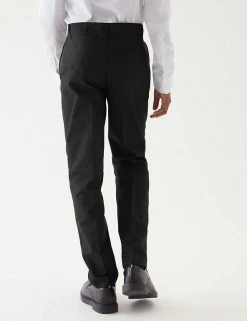 M&S Collection 2pk Boys' Slim Leg Slim Fit School Trousers (2-18 Yrs) -Cheap School Uniform Store SD 04 T76 3645 Y0 X EC 2