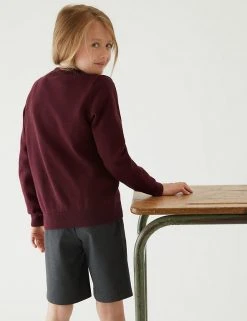 M&S Collection Jumpers 2pk Unisex Pure Cotton School Jumper (3-18 Yrs) -Cheap School Uniform Store SD 04 T76 3919 XM X EC 3