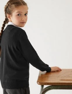 M&S Collection Jumpers 2pk Unisex Pure Cotton School Jumper (3-18 Yrs) -Cheap School Uniform Store SD 04 T76 3919 Y0 X EC 3