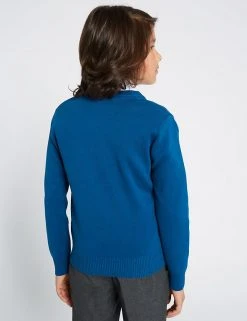 M&S Collection Jumpers Unisex Cotton Rich School Jumper (3-16 Yrs) 18 M&S Collection Jumpers Unisex Cotton Rich School Jumper (3-16 Yrs) -Cheap School Uniform Store SD 04 T76 3920 E0 X EC 4