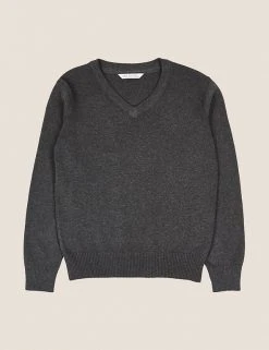 M&S Collection Jumpers Unisex Cotton Rich School Jumper (3-16 Yrs) 20 M&S Collection Jumpers Unisex Cotton Rich School Jumper (3-16 Yrs) -Cheap School Uniform Store SD 04 T76 3920 T0 X EC 90