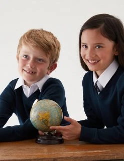 M&S Collection 2pk Unisex Slim Fit Cotton School Jumpers (3-18 Yrs) 16 M&S Collection 2pk Unisex Slim Fit Cotton School Jumpers (3-18 Yrs) -Cheap School Uniform Store SD 04 T76 3921 F0 X EC 0