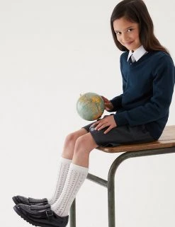 M&S Collection 2pk Unisex Slim Fit Cotton School Jumpers (3-18 Yrs) 18 M&S Collection 2pk Unisex Slim Fit Cotton School Jumpers (3-18 Yrs) -Cheap School Uniform Store SD 04 T76 3921 F0 X EC 1