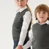 M&S Collection Jumpers Unisex Pure Cotton School Tank Top (2-18 Yrs) 1 M&S Collection Jumpers Unisex Pure Cotton School Tank Top (2-18 Yrs) -Cheap School Uniform Store SD 04 T76 3922 T0 X EC 0
