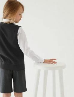 M&S Collection Jumpers Unisex Pure Cotton School Tank Top (2-18 Yrs) 11 M&S Collection Jumpers Unisex Pure Cotton School Tank Top (2-18 Yrs) -Cheap School Uniform Store SD 04 T76 3922 Y0 X EC 3