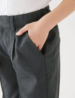 Boys' Regular Leg Plus Fit School Trousers (2-18 Yrs) -Cheap School Uniform Store SD 04 T76 4630P T0 X EC 4