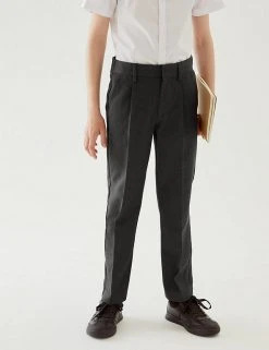 M&S Collection Boys' Regular Leg Slim Fit School Trousers (2-18 Yrs) 20 M&S Collection Boys' Regular Leg Slim Fit School Trousers (2-18 Yrs) -Cheap School Uniform Store SD 04 T76 4631 T0 X EC 1