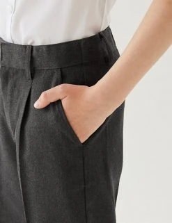 M&S Collection Boys' Regular Leg Slim Fit School Trousers (2-18 Yrs) 23 M&S Collection Boys' Regular Leg Slim Fit School Trousers (2-18 Yrs) -Cheap School Uniform Store SD 04 T76 4631 T0 X EC 4