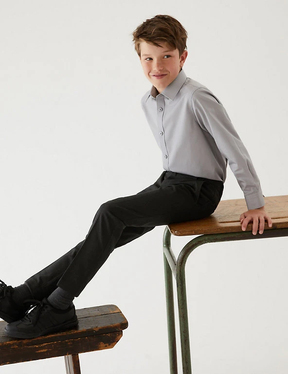 M&S Collection Boys' Super Skinny Longer Length Trousers (2-18 Yrs) 6 M&S Collection Boys' Super Skinny Longer Length Trousers (2-18 Yrs) - Image 4