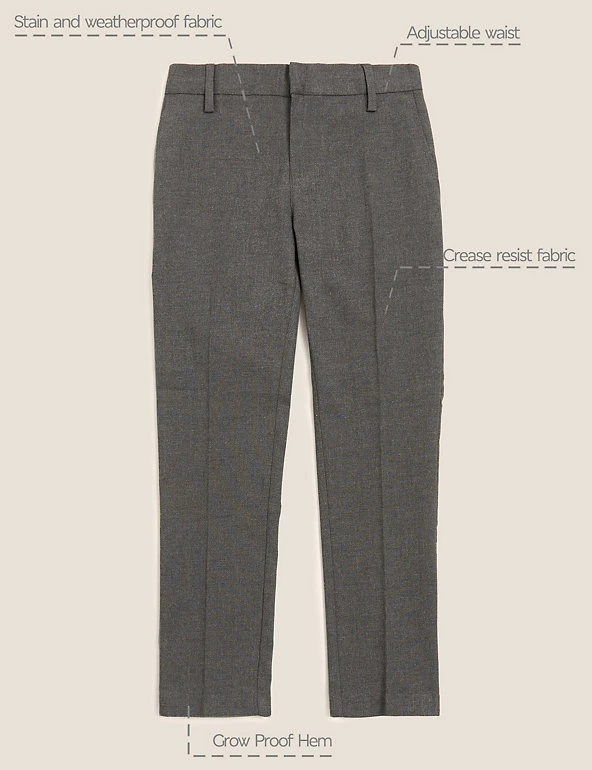Boys' Super Skinny Leg School Trousers (2-18 Yrs) M&S Collection Boys' Super Skinny Leg School Trousers (2-18 Yrs) -Cheap School Uniform Store SD 04 T76 4756 T0 X EC 90