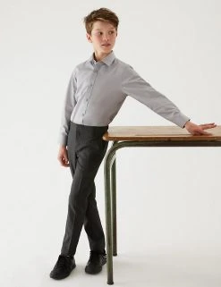 M&S Collection Boys' Super Skinny Leg School Trousers (2-18 Yrs) 8 M&S Collection Boys' Super Skinny Leg School Trousers (2-18 Yrs) -Cheap School Uniform Store SD 04 T76 4756 VP X EC 0