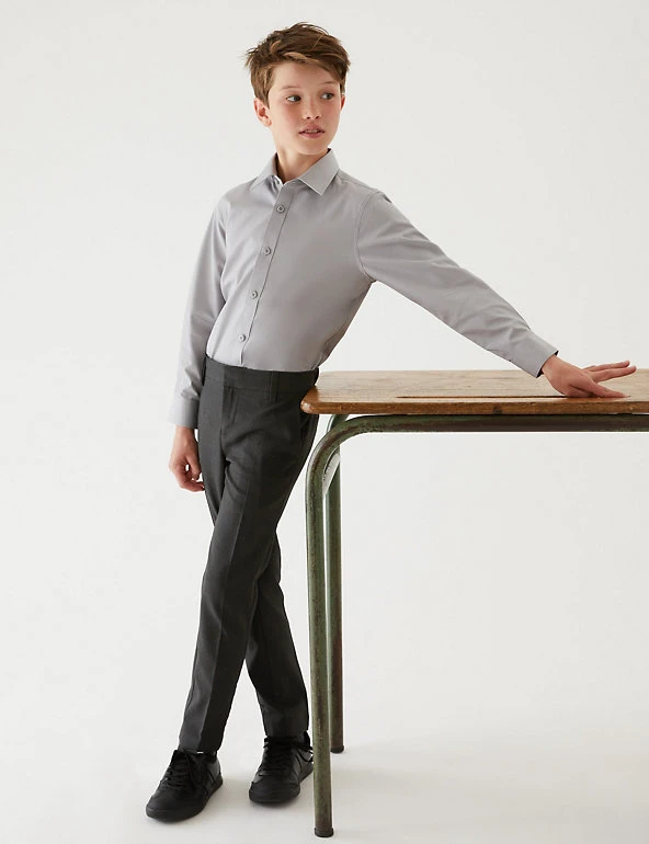 Boys' Super Skinny Leg School Trousers (2-18 Yrs) M&S Collection Boys' Super Skinny Leg School Trousers (2-18 Yrs) -Cheap School Uniform Store SD 04 T76 4756 VP X EC 0