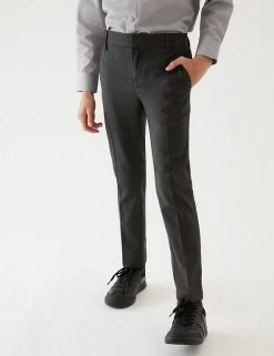 M&S Collection Boys' Super Skinny Leg School Trousers (2-18 Yrs) 10 M&S Collection Boys' Super Skinny Leg School Trousers (2-18 Yrs) -Cheap School Uniform Store SD 04 T76 4756 VP X EC 1