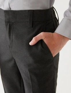 M&S Collection Boys' Super Skinny Leg School Trousers (2-18 Yrs) 13 M&S Collection Boys' Super Skinny Leg School Trousers (2-18 Yrs) -Cheap School Uniform Store SD 04 T76 4756 VP X EC 4