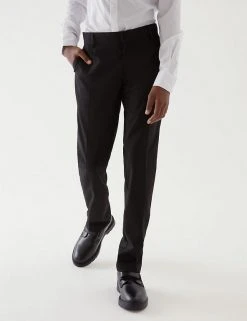 M&S Collection Boys' Skinny Leg Plus Fit School Trousers (2-18 Yrs) 4 M&S Collection Boys' Skinny Leg Plus Fit School Trousers (2-18 Yrs) -Cheap School Uniform Store SD 04 T76 4765P Y0 X EC 1