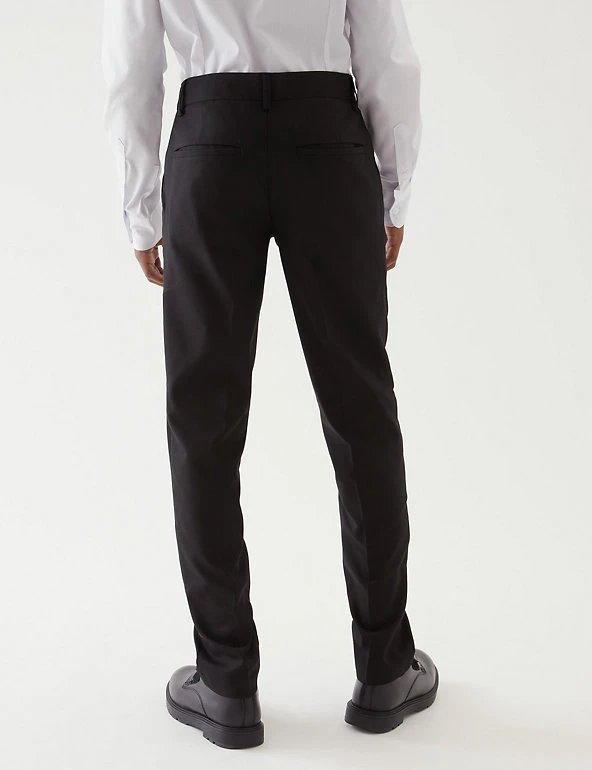 Boys' Skinny Leg Plus Fit School Trousers (2-18 Yrs) M&S Collection Boys' Skinny Leg Plus Fit School Trousers (2-18 Yrs) -Cheap School Uniform Store SD 04 T76 4765P Y0 X EC 2