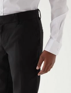 M&S Collection Boys' Skinny Leg Plus Fit School Trousers (2-18 Yrs) 7 M&S Collection Boys' Skinny Leg Plus Fit School Trousers (2-18 Yrs) -Cheap School Uniform Store SD 04 T76 4765P Y0 X EC 4