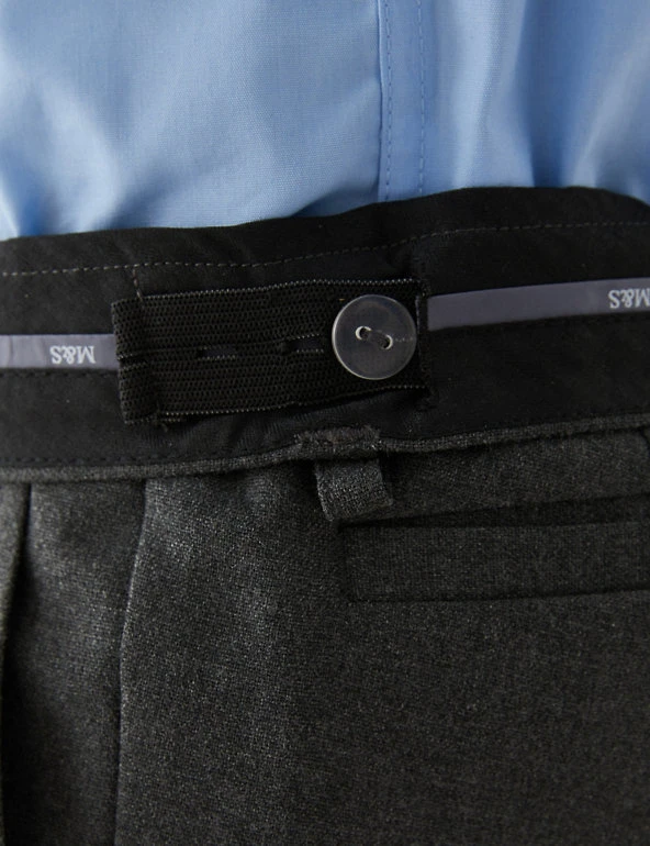 Boys' Skinny Leg School Trousers (2-18 Yrs) M&S Collection Boys' Skinny Leg School Trousers (2-18 Yrs) -Cheap School Uniform Store SD 04 T76 4765 T0 X EC 3