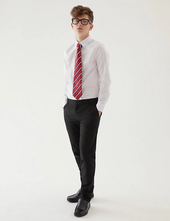 Boys' Skinny Leg School Trousers (2-18 Yrs) M&S Collection Boys' Skinny Leg School Trousers (2-18 Yrs) -Cheap School Uniform Store SD 04 T76 4765 Y0 X EC 0