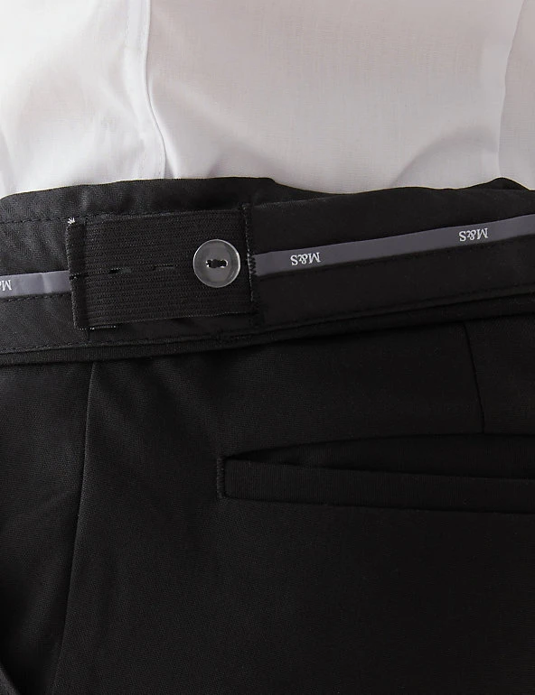 Boys' Skinny Leg School Trousers (2-18 Yrs) M&S Collection Boys' Skinny Leg School Trousers (2-18 Yrs) -Cheap School Uniform Store SD 04 T76 4765 Y0 X EC 3