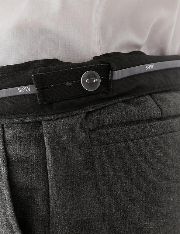 Boys’ Slim Leg School Trousers (2-18 Yrs) M&S Collection Boys’ Slim Leg School Trousers (2-18 Yrs) -Cheap School Uniform Store SD 04 T76 4791 T0 X EC 3